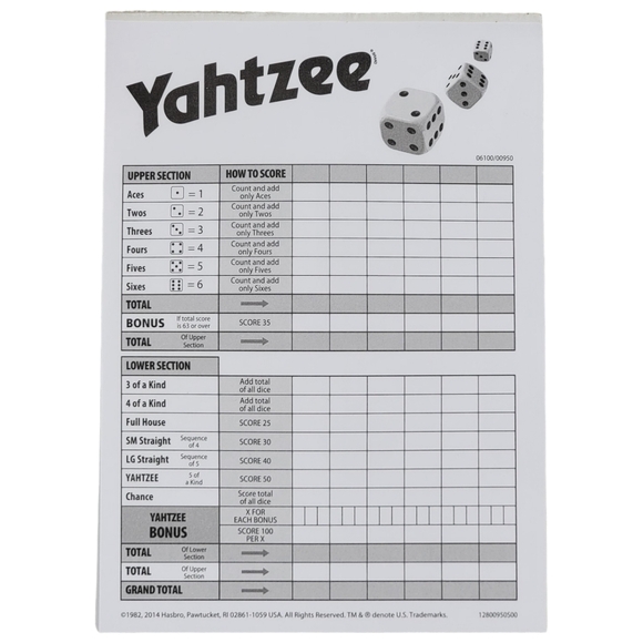Yahtzee The Shake, Score, & Shout Game - Hasbro 2014 - Picture 3 of 7